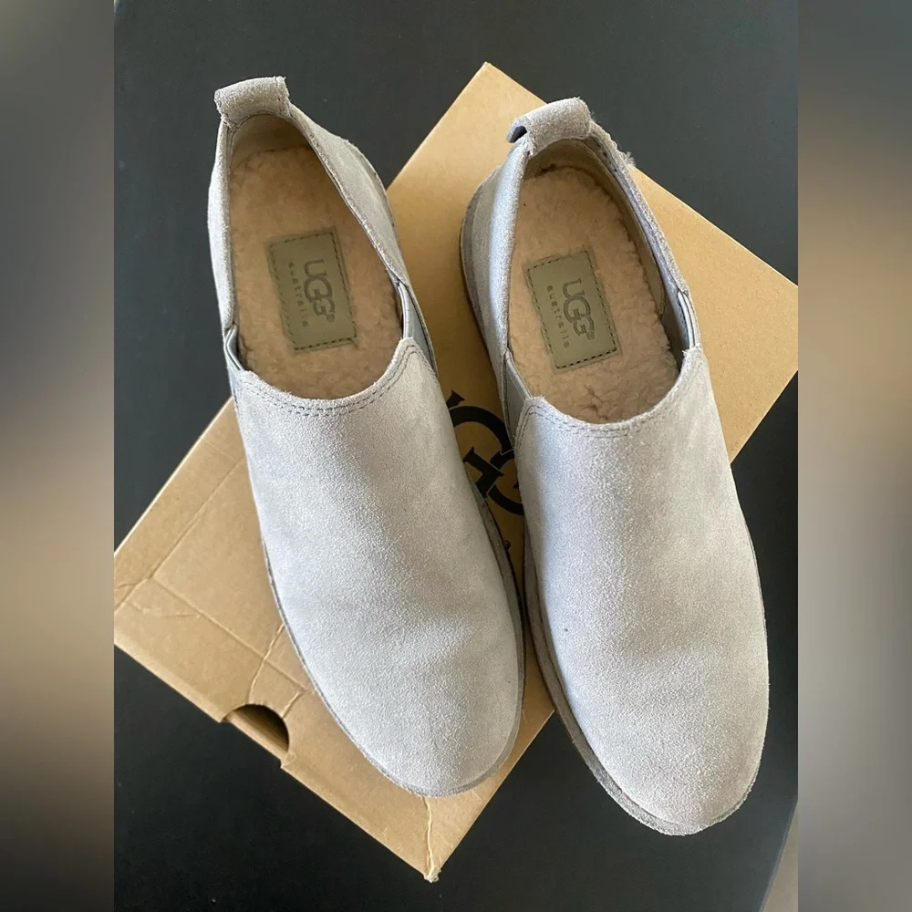 UGG Women’s Gray Slip-On Shoes - Picture 6 of 6